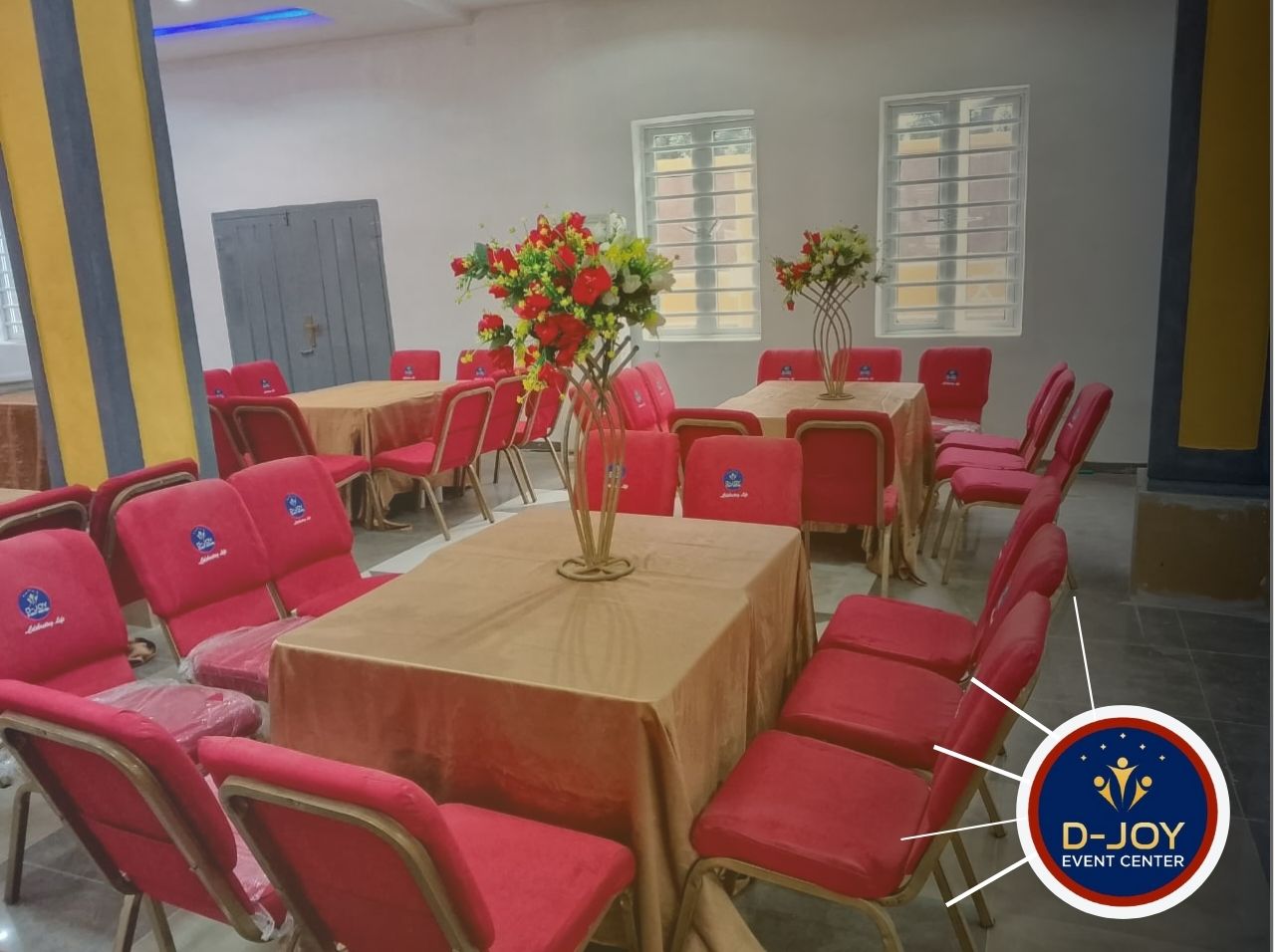 Interior view of D-Joy Event center